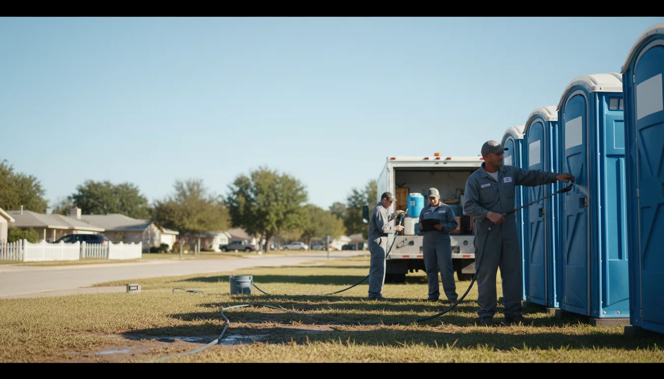 Long-Term Portable Toilet Rental in Pelsor, AR near me